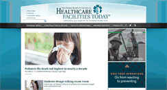 Desktop Screenshot of healthcarefacilitiestoday.com